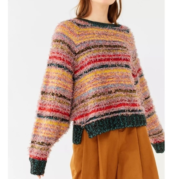 Urban Outfitters Menswear Inspired Silence and Noise Party Yarn Sweater Size M